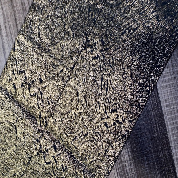 Alfani Metallic Patterned Skinny Pants - Picture 8 of 12